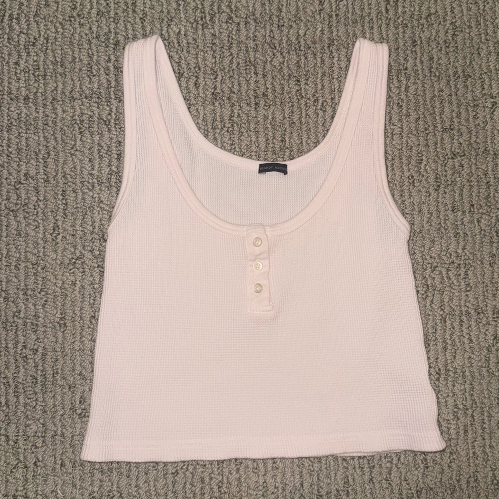 Brandy Melville pink Tank Top
